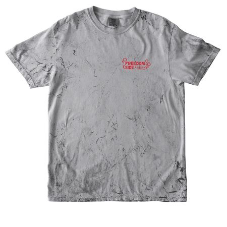 FSS- Wide Logo, a Smoke Comfort Colors Colorblast Tee