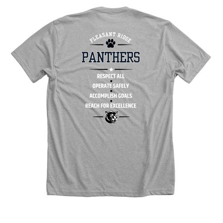 Pleasant Ridge 26-27&nbsp;, a Athletic Heather Premium Unisex Tee (back-view)