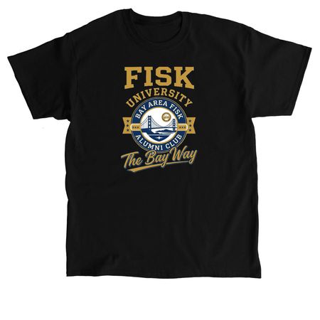 Fisk, The Bay Way, a Black Classic Unisex Tee