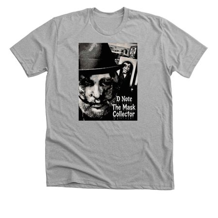 The Mask Collector, a Athletic Heather Premium Unisex Tee