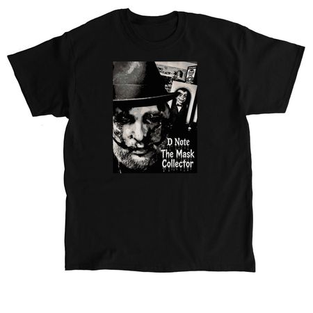 The Mask Collector, a Black Classic Unisex Tee