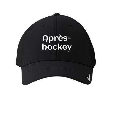 Hockey headgear, a Black Printed Nike Dri-FIT Legacy Performance Cap