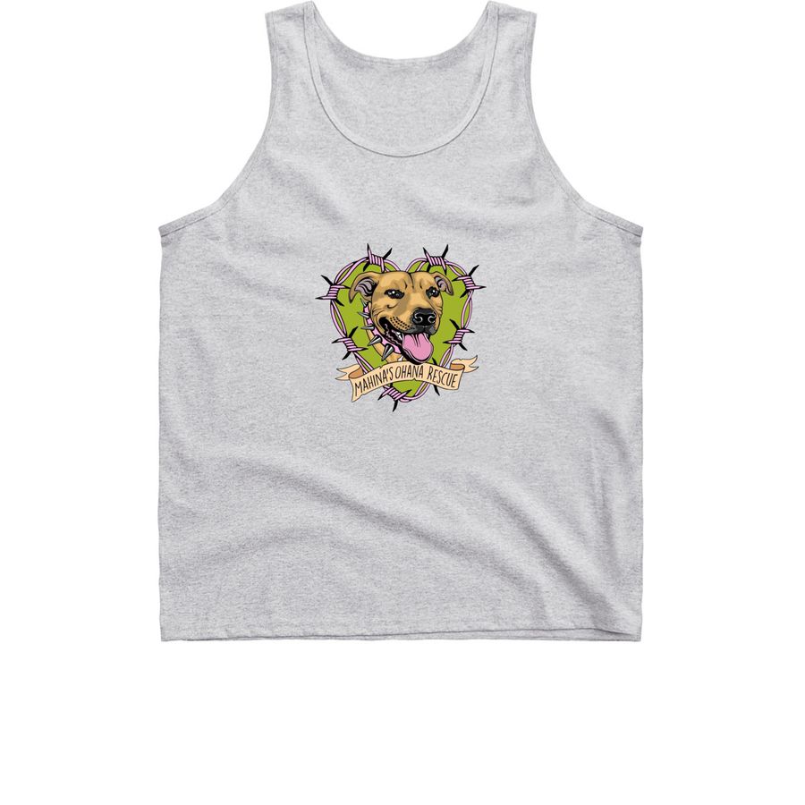 ?Mahina?s Ohana Rescue? logo tanks, a Sport Grey Classic Unisex Tank Top