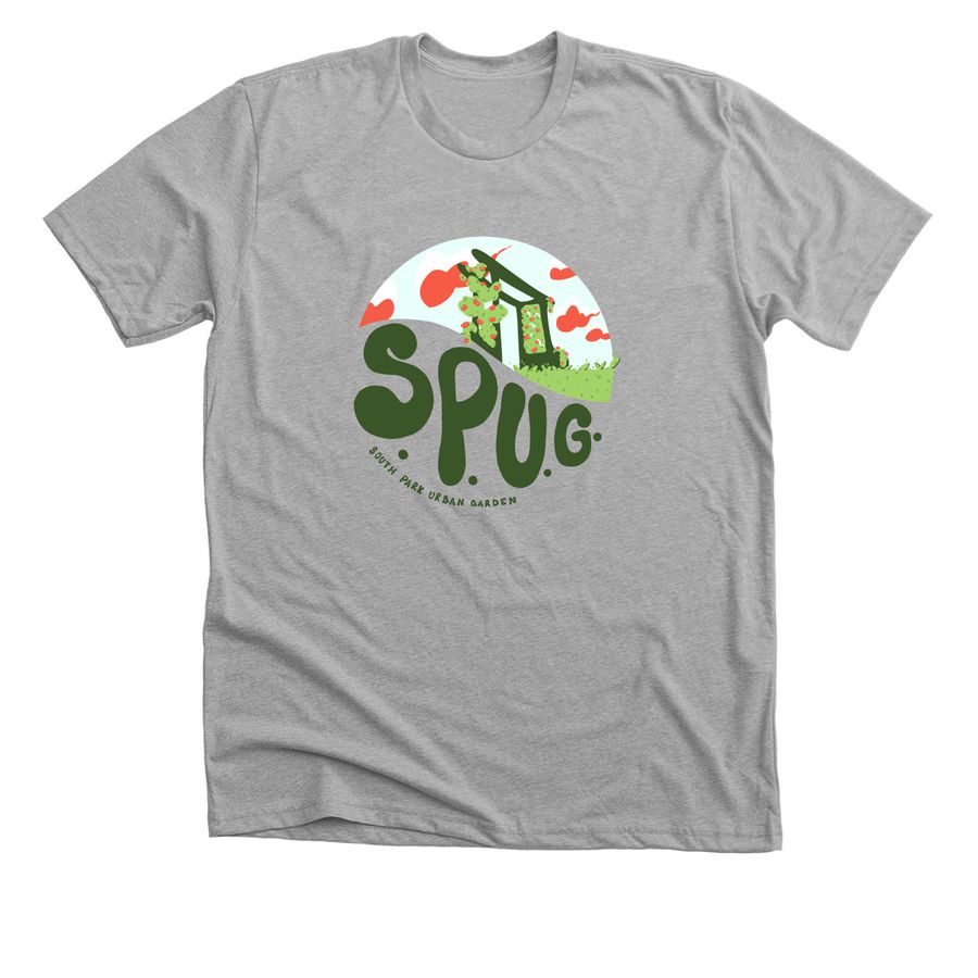 SPUG Merch, a Athletic Heather Premium Unisex Tee