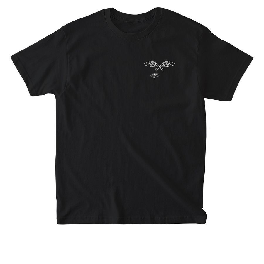 Rootin' & Tootin' - Dark, a Black American Apparel Heavyweight Cotton Tee