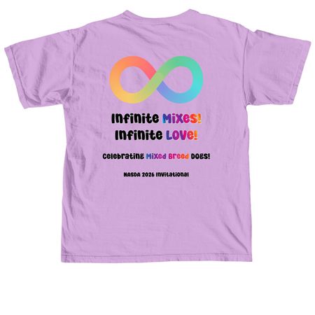 Mixed Breed Spirit Day 2026, a Neon Violet Comfort Colors Unisex Tee