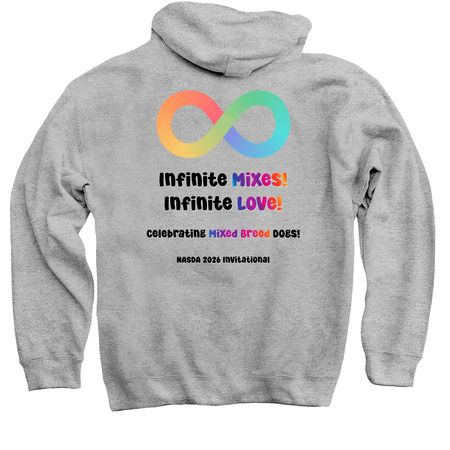 Mixed Breed Spirit Day 2026, a Sport Grey Pullover Hoodie