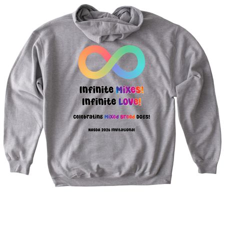 Mixed Breed Spirit Day 2026, a Sport Grey Gildan Softstyle Pullover Hoodie