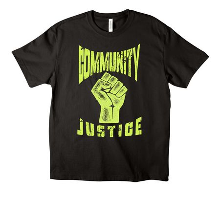 Grunge Heavyweight Anniversary Tee, a Black Unisex Heavyweight Tee