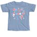 American Spirit Tee, a Washed Denim Comfort Colors Unisex Tee