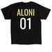 t1d aa, a Black Classic Unisex Tee (back-view)