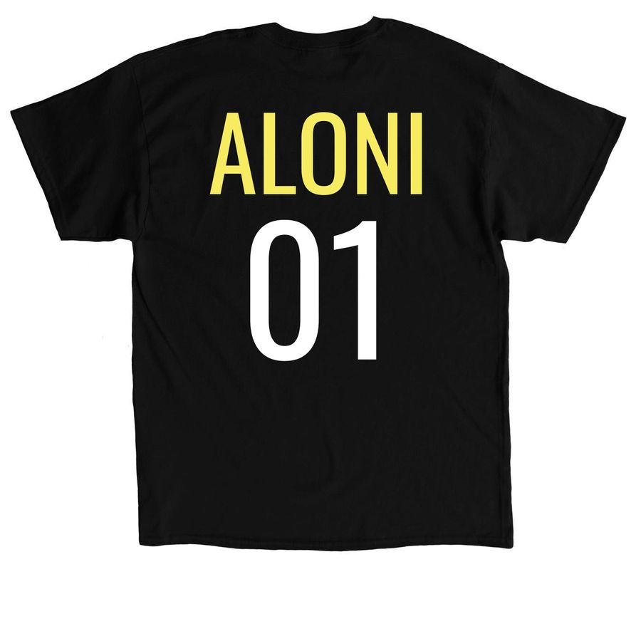 t1d aa, a Black Classic Unisex Tee (back-view)