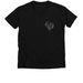 SVRH Fall 2025, a Solid Black Blend Premium V-Neck Tee