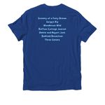 Wacky Canoe, a Andromeda Blue Allmade Organic Cotton Unisex Tee (back-view)