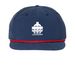 Camp Loughridge 2026 Staff Hat, a Navy/ Red Printed Umpqua Snapback Cap