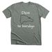 Dios te bendiga (DR Mission Trip 2026), a Deep Heather Premium Unisex Tee