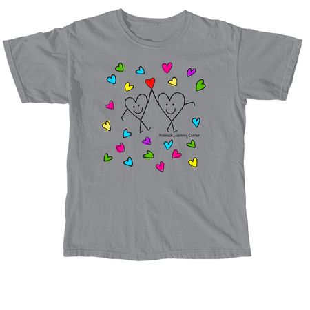 S.M.I.L.E for RLC - "We Belong", a Granite Comfort Colors Unisex Tee