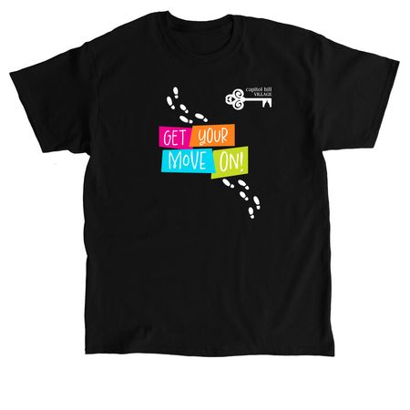 Get Your Move On Apparel, a Black Classic Unisex Tee