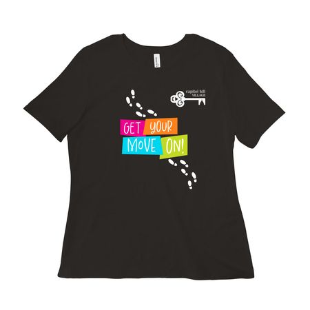 Get Your Move On Apparel, a Black Women?s Relaxed Cotton Tee