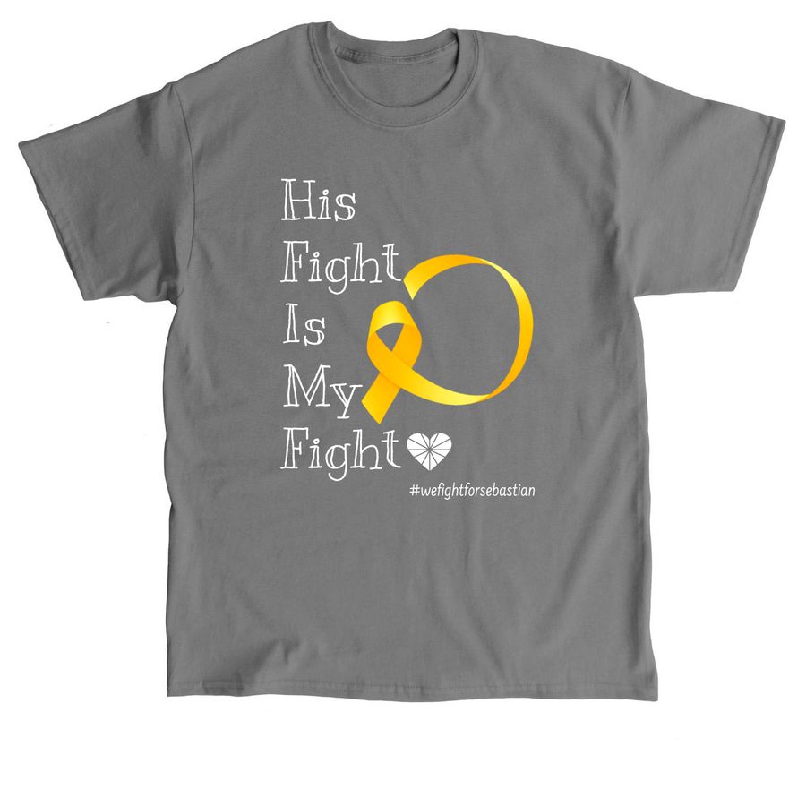 His Fight is My Fight, a Charcoal Classic Unisex Tee