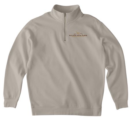 HCR - One Living System Light Collection, a Cement Midweight Quarter Zip Pullover
