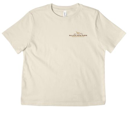 HCR - One Living System Light Collection, a Natural Women's Heavyweight Tee