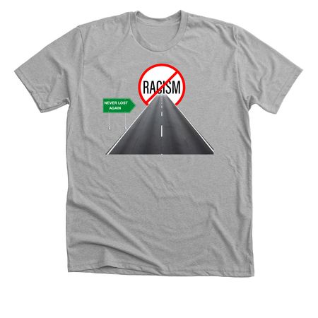 Custom N.L.A&nbsp;, a Athletic Heather Premium Unisex Tee