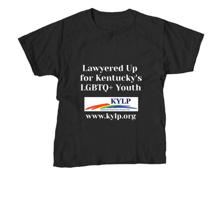 Lawyered Up, a Black Youth Unisex Tee