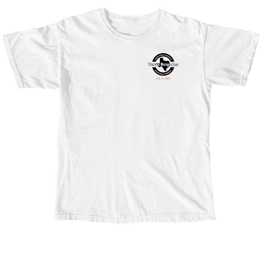 Graduate-Designed 2026 Camp T-Shirt, a White Comfort Colors Unisex Tee