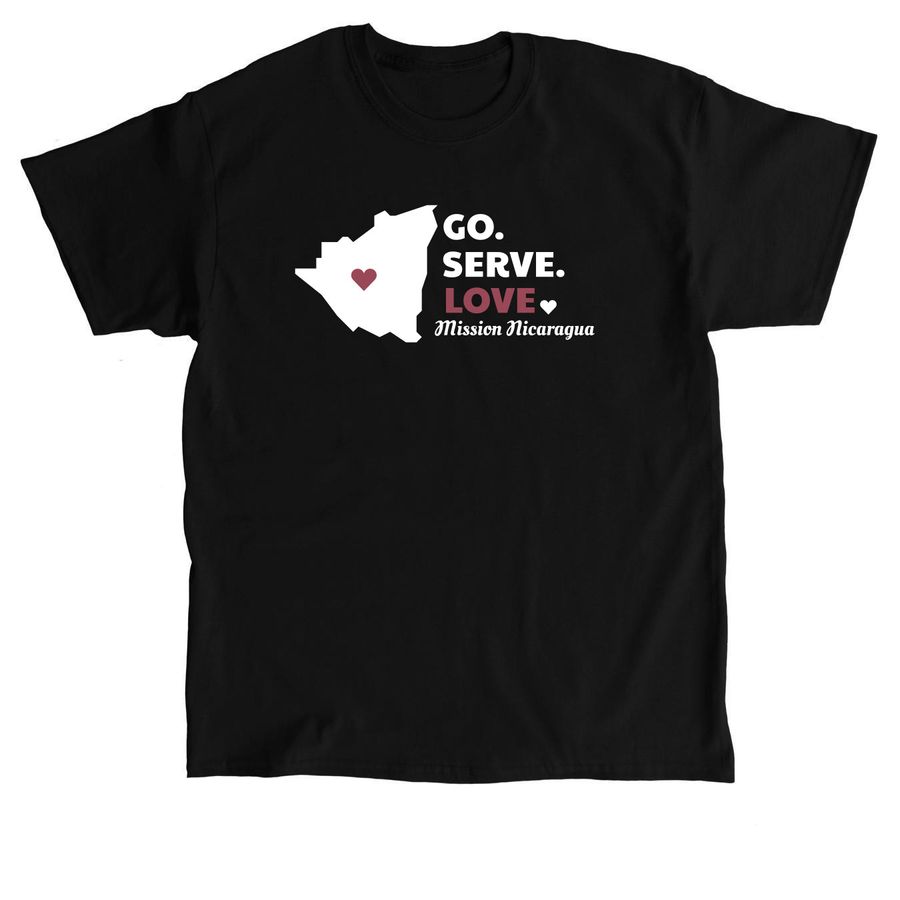 Mission Nicaragua, a Black Classic Unisex Tee