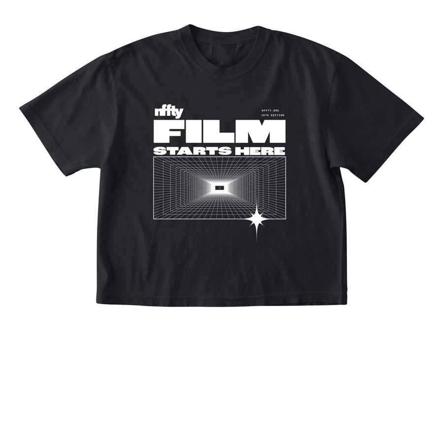 NFFTY 2026 Apparel, a Black Comfort Colors Boxy Tee
