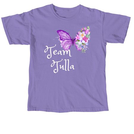 Team Tulla&nbsp;, a Violet Comfort Colors Unisex Tee