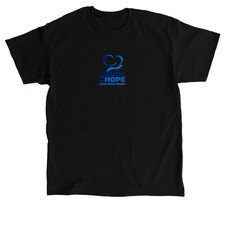 Hands of Hope, a Black Classic Unisex Tee