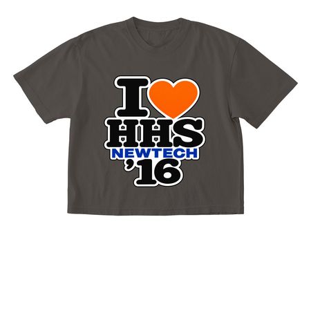 I LOVE NewTech, a Pepper Comfort Colors Boxy Tee