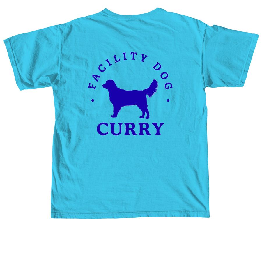 Curry, a Lagoon Blue Comfort Colors Unisex Tee
