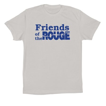 FOTR Watershed Map, a Solid Athletic Grey Premium Cotton Tee