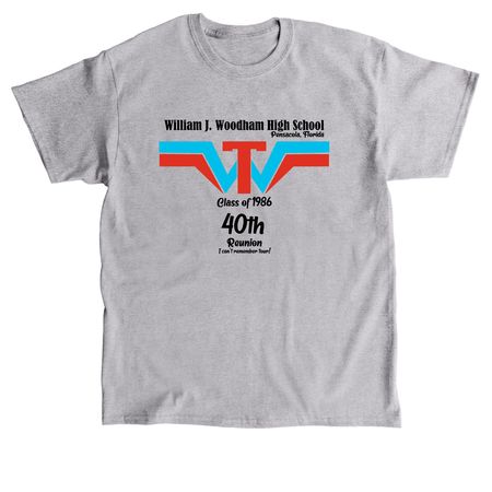 Woodham Class of 1986 Reunion, a Sport Grey Classic Unisex Tee