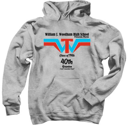 Woodham Class of 1986 Reunion, a Sport Grey Pullover Hoodie