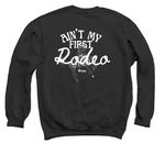 Lone Star Summit 2026: Rodeo Shirt, a Black Crewneck Sweatshirt (back-view)