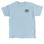 Georgia Bird Fest 2026 T-Shirt, a Light Blue Classic Unisex Tee (back-view)