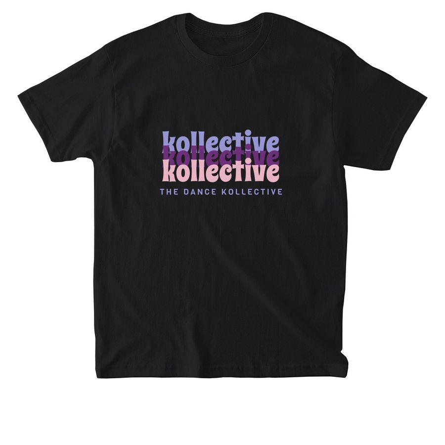 Kollective Tee&nbsp;, a Black American Apparel Heavyweight Cotton Tee