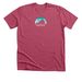 Girls Who Hike Virginia Logo, a Heather Raspberry Premium Unisex Tee
