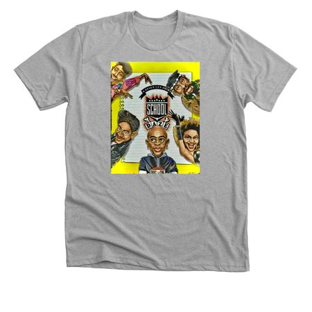 School Daze, a Athletic Heather Premium Unisex Tee