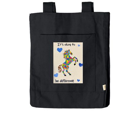 Tayla Tote, a Black Reclaimist Everywhere Tote Bag