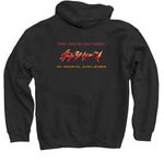 Twin Suns Odyssey, a Black Pullover Hoodie (back-view)