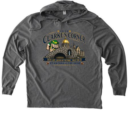 2026 Official Shirt, a Aluminum Grey Allmade Eco Triblend Hoodie Tee