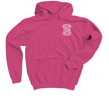 FBA's Creation Corner Logo Shirt, a Heliconia Youth Pullover Hoodie