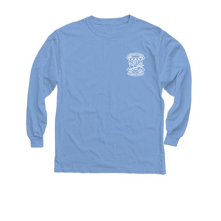FBA's Creation Corner Logo Shirt, a Carolina Blue Youth Long Sleeve Tee