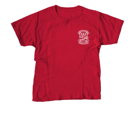 FBA's Creation Corner Logo Shirt, a Red Youth Unisex Tee