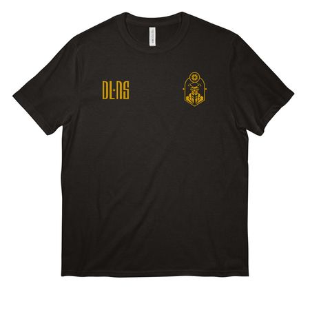 Deadlock Night Shift Hoodie, a Deep Black All-American Unisex Tee